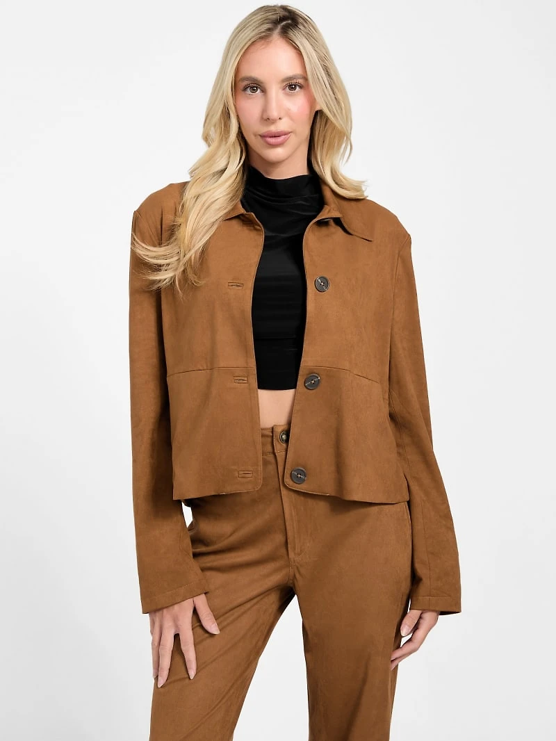 Aria Faux-Suede Jacket