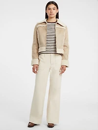 Faux-Shearling Jacket