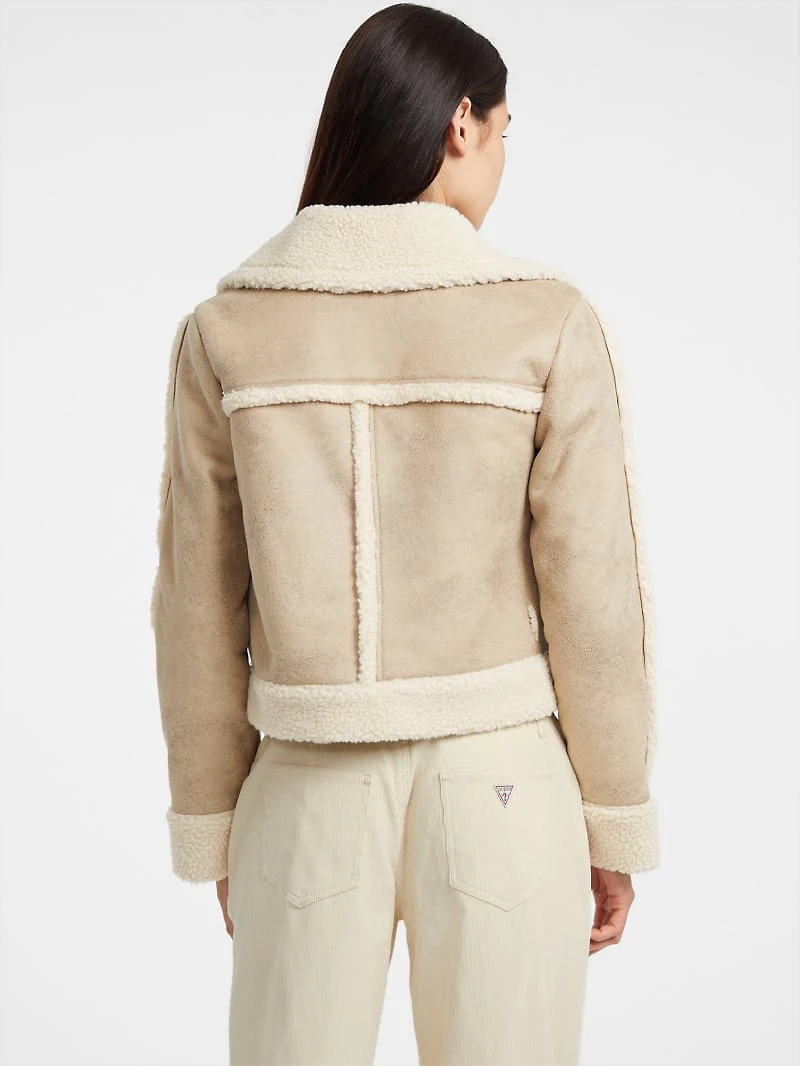 Faux-Shearling Jacket