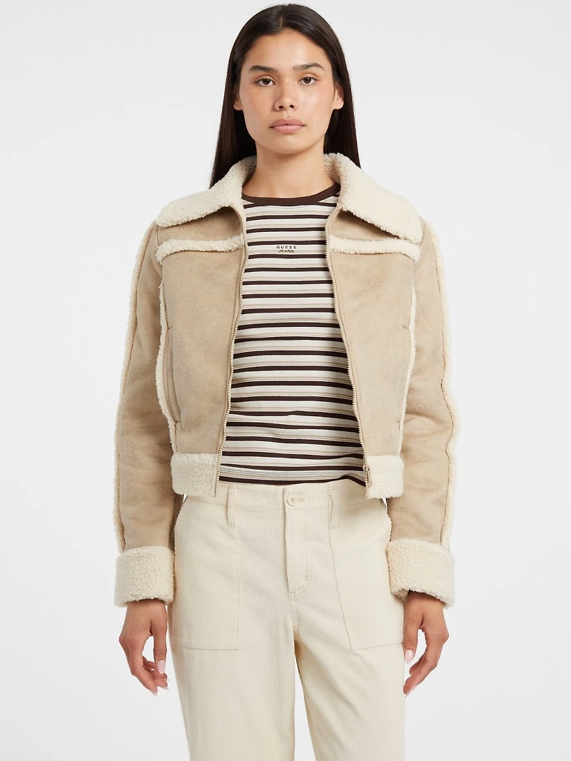 Faux-Shearling Jacket