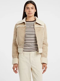 Faux-Shearling Jacket