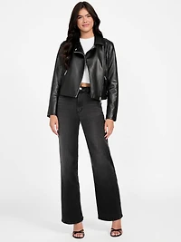 Miko Faux-Leather Moto Jacket