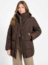 Eco Eleonor Hooded Puffer Jacket