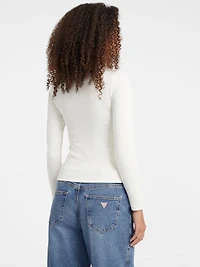 Slim Embroidered Logo Tee