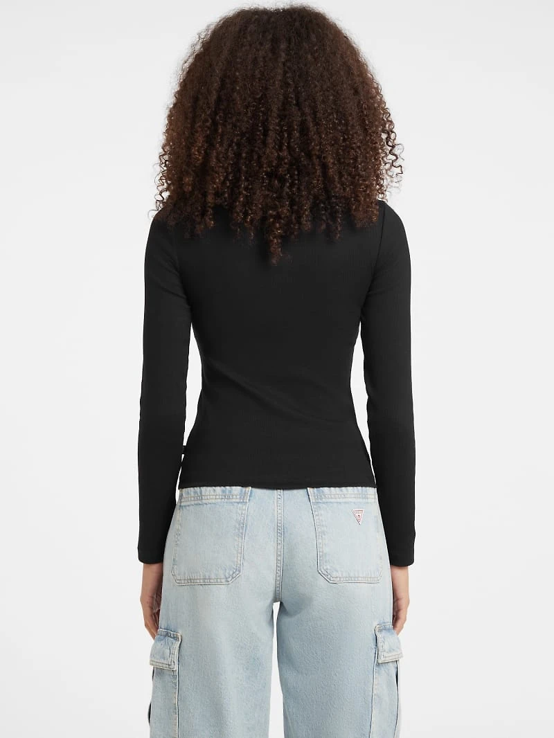 Slim Embroidered Logo Tee