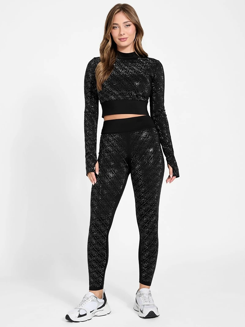 Eco Debby Rhinestone Crop Top
