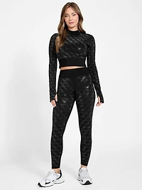 Eco Debby Rhinestone Crop Top