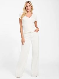 Eco Kyla Ribbed Henley