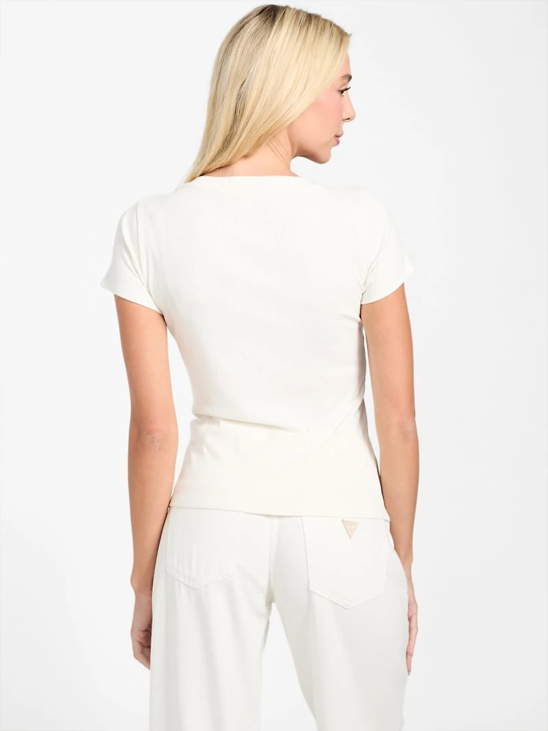 Eco Kyla Ribbed Henley