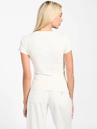 Eco Kyla Ribbed Henley