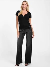 Eco Kyla Ribbed Henley