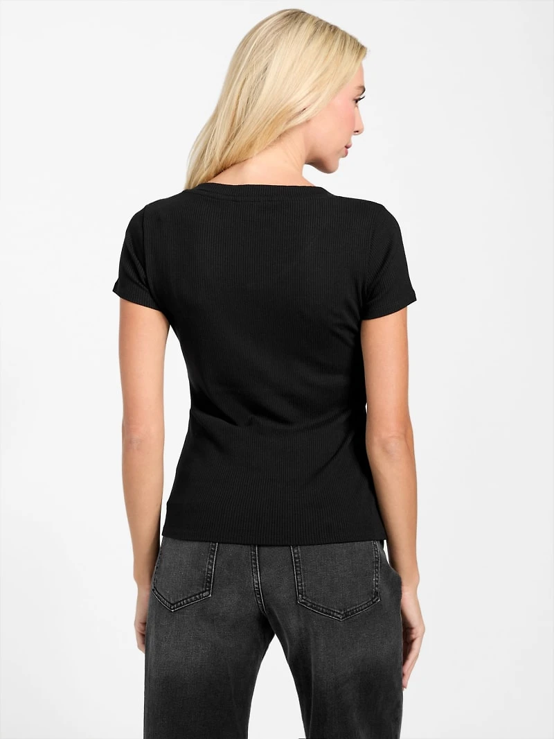Eco Kyla Ribbed Henley