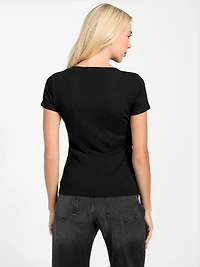 Eco Kyla Ribbed Henley