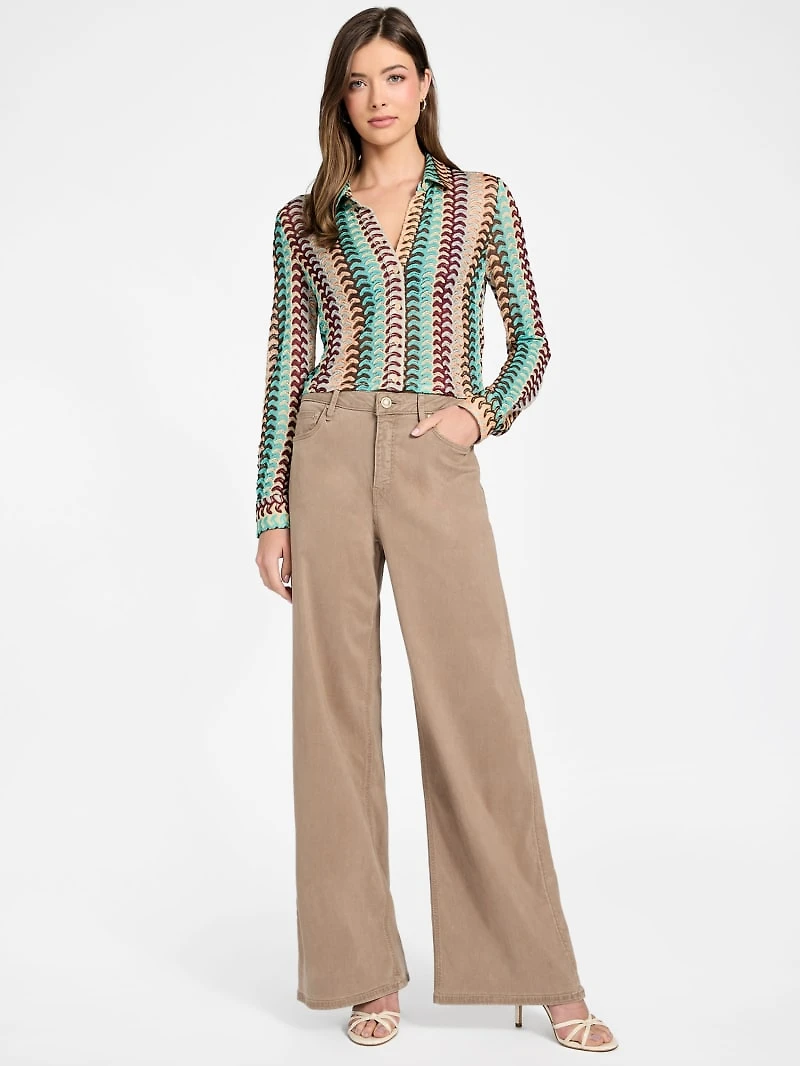 Izzy Striped Knit Shirt