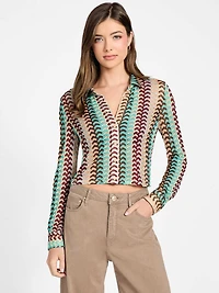 Izzy Striped Knit Shirt