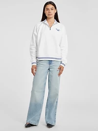 Half-Zip Fleece Sweater