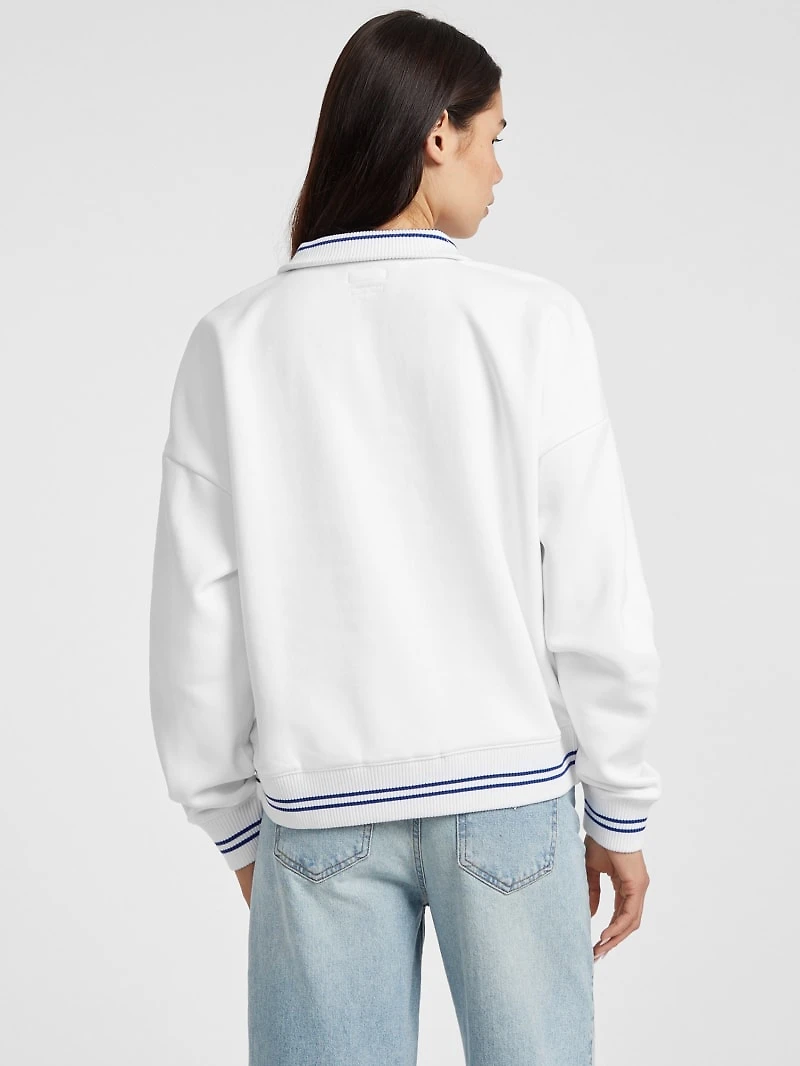 Half-Zip Fleece Sweater