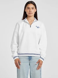 Half-Zip Fleece Sweater