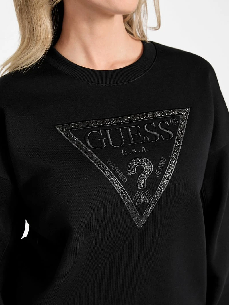 Eco Glitter Triangle Sweatshirt