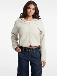 Faux-Sherpa Hoodie