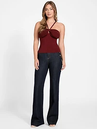 Sofie Ribbed Mirage Top
