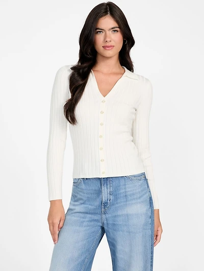 Eco Ribbed Miranda Sweater Top