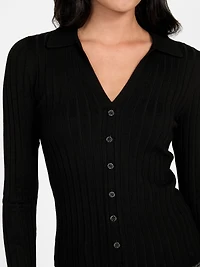 Eco Ribbed Miranda Sweater Top