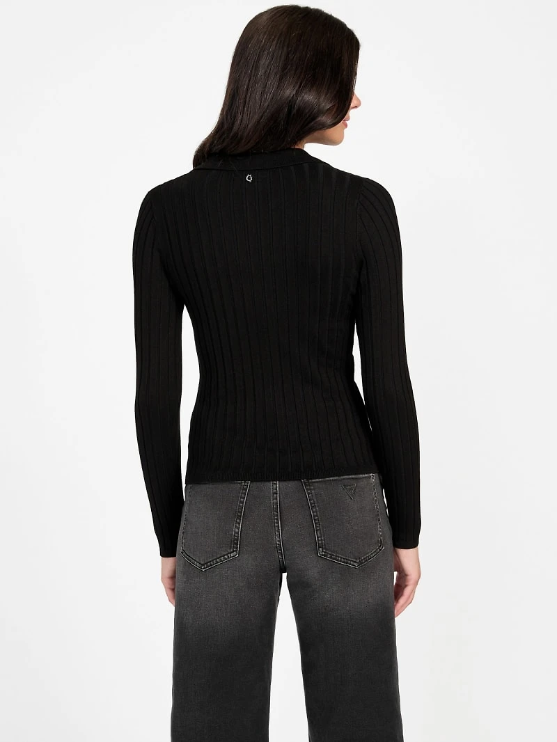 Eco Ribbed Miranda Sweater Top