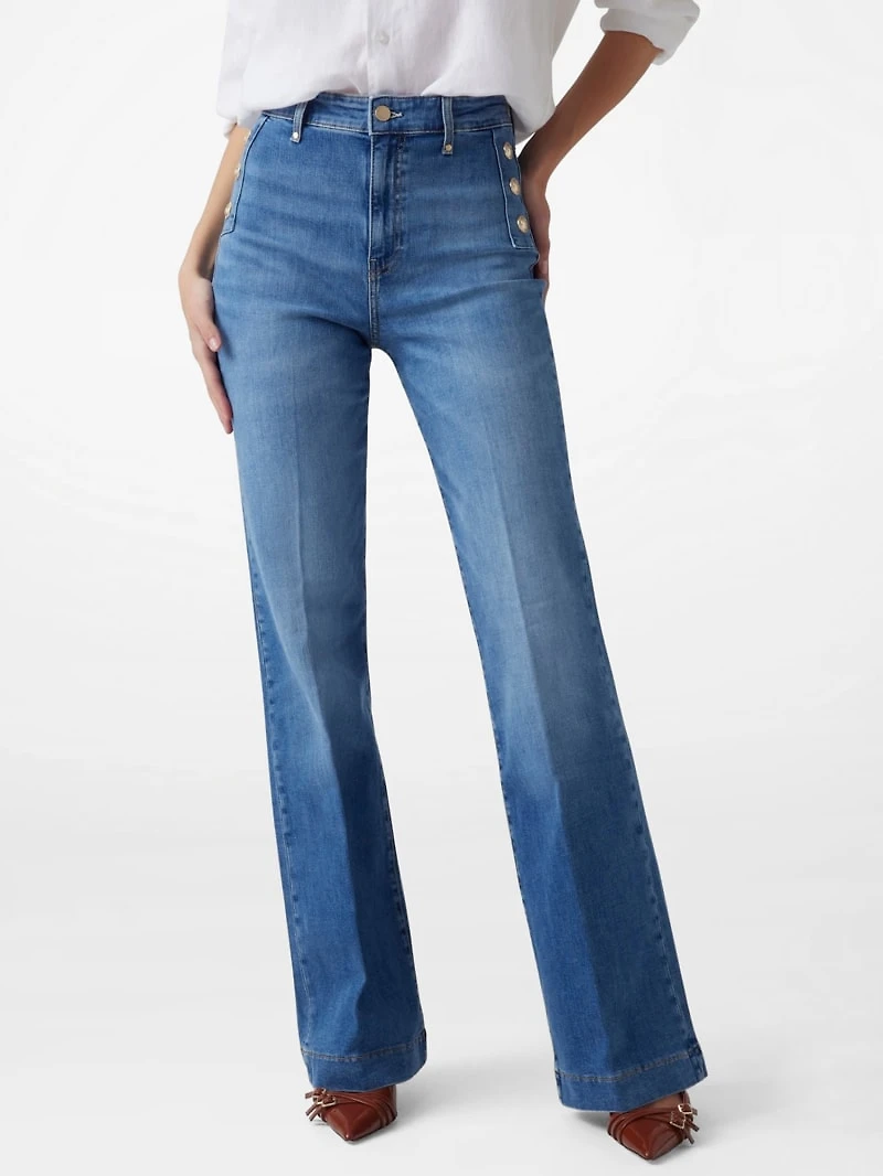Eco Faye Sailor Flared Jeans