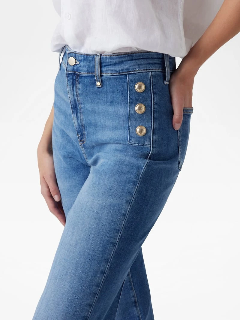 Eco Faye Sailor Flared Jeans