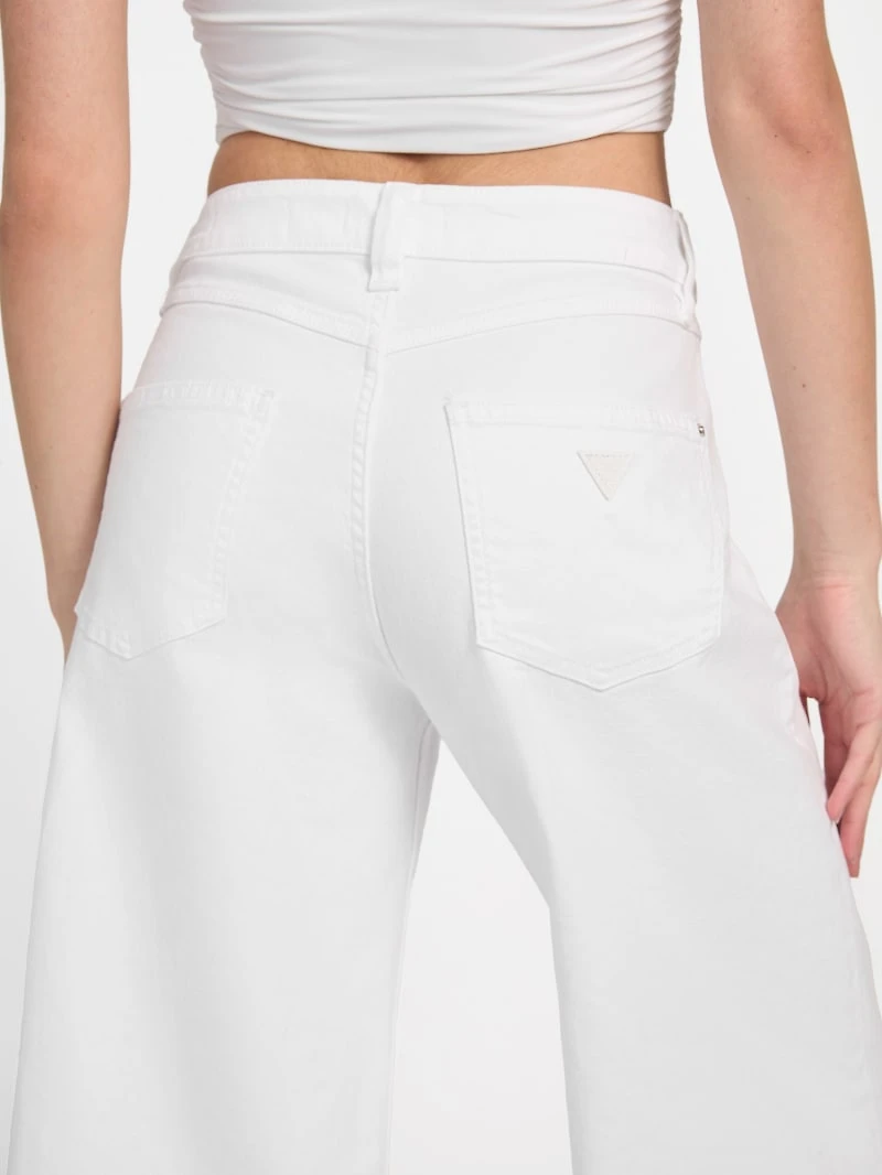 Eco Bellflower Cropped Wide Leg Jeans