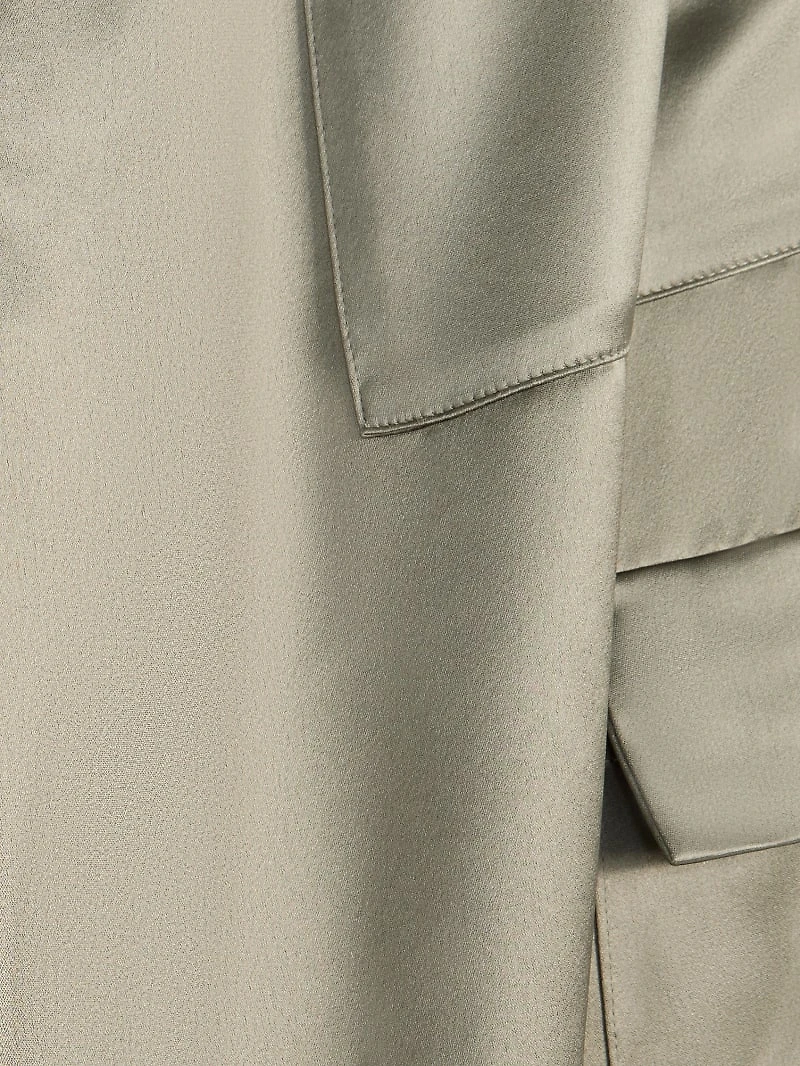 Marzia Drawstring Satin Joggers