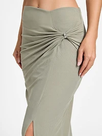 Eco Aimee Jeweled Knot Skirt