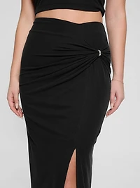 Eco Aimee Jeweled Knot Skirt