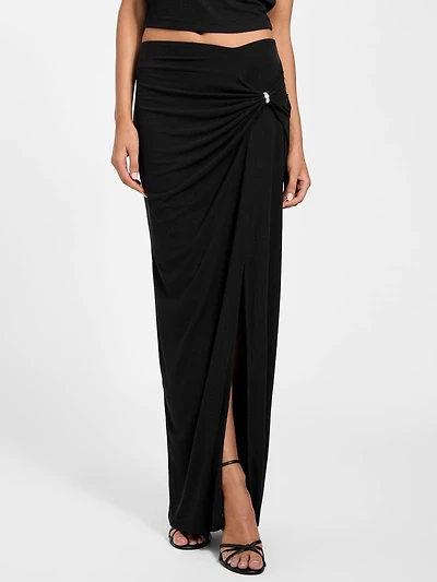 Eco Aimee Jeweled Knot Skirt