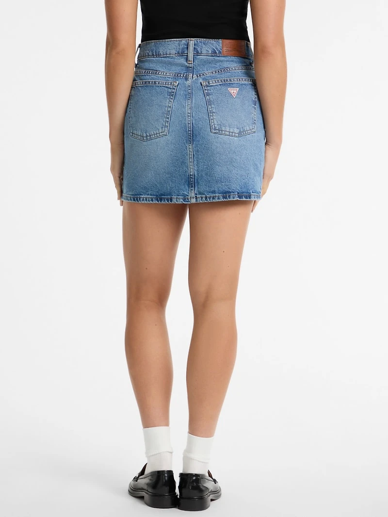 Denim Mini Skirt
