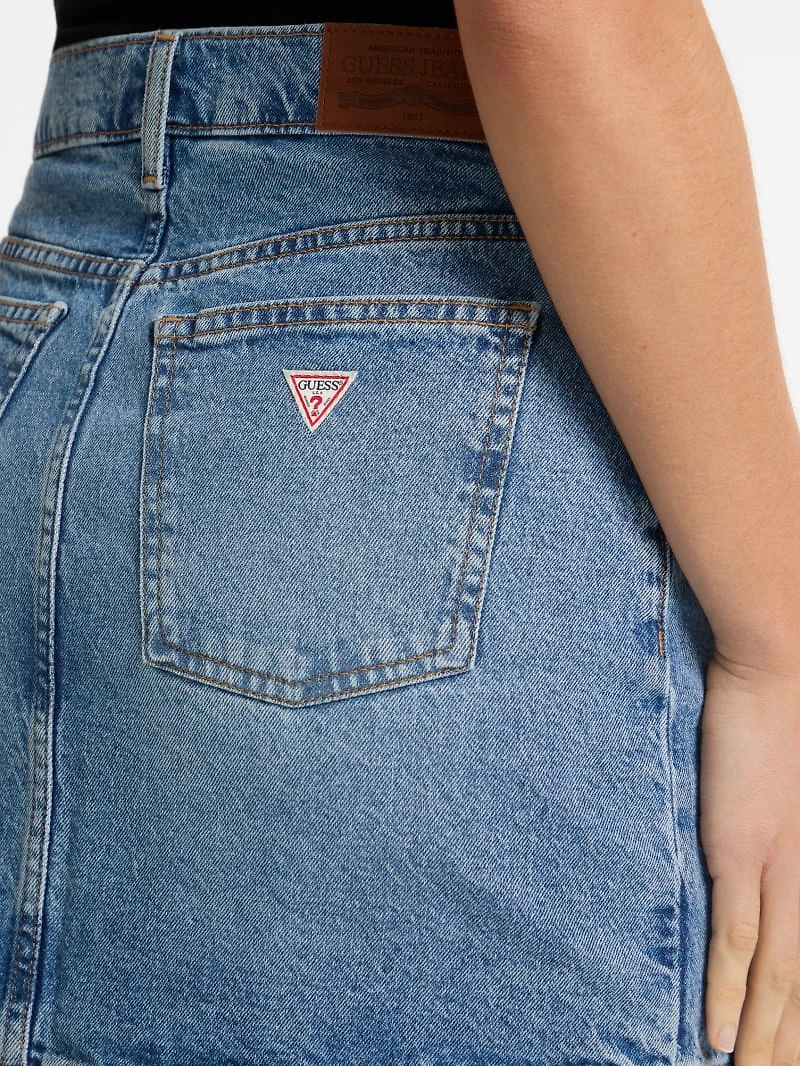 Denim Mini Skirt