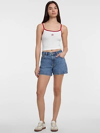 Denim Mom Shorts