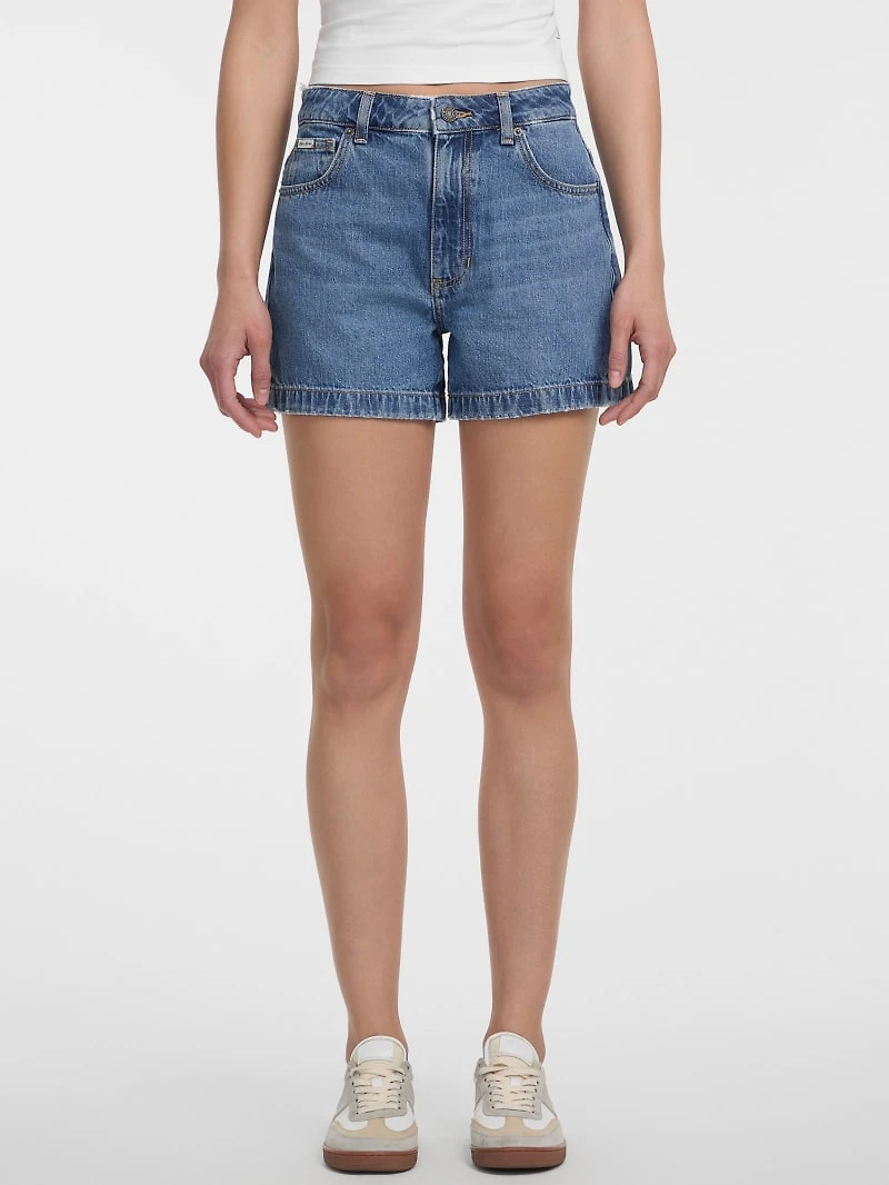 Denim Mom Shorts