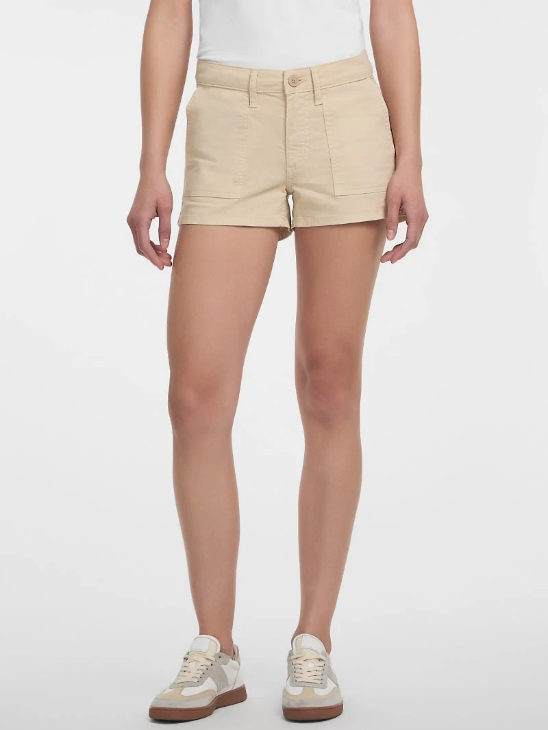 Denim Utility Shorts