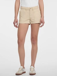 Denim Utility Shorts