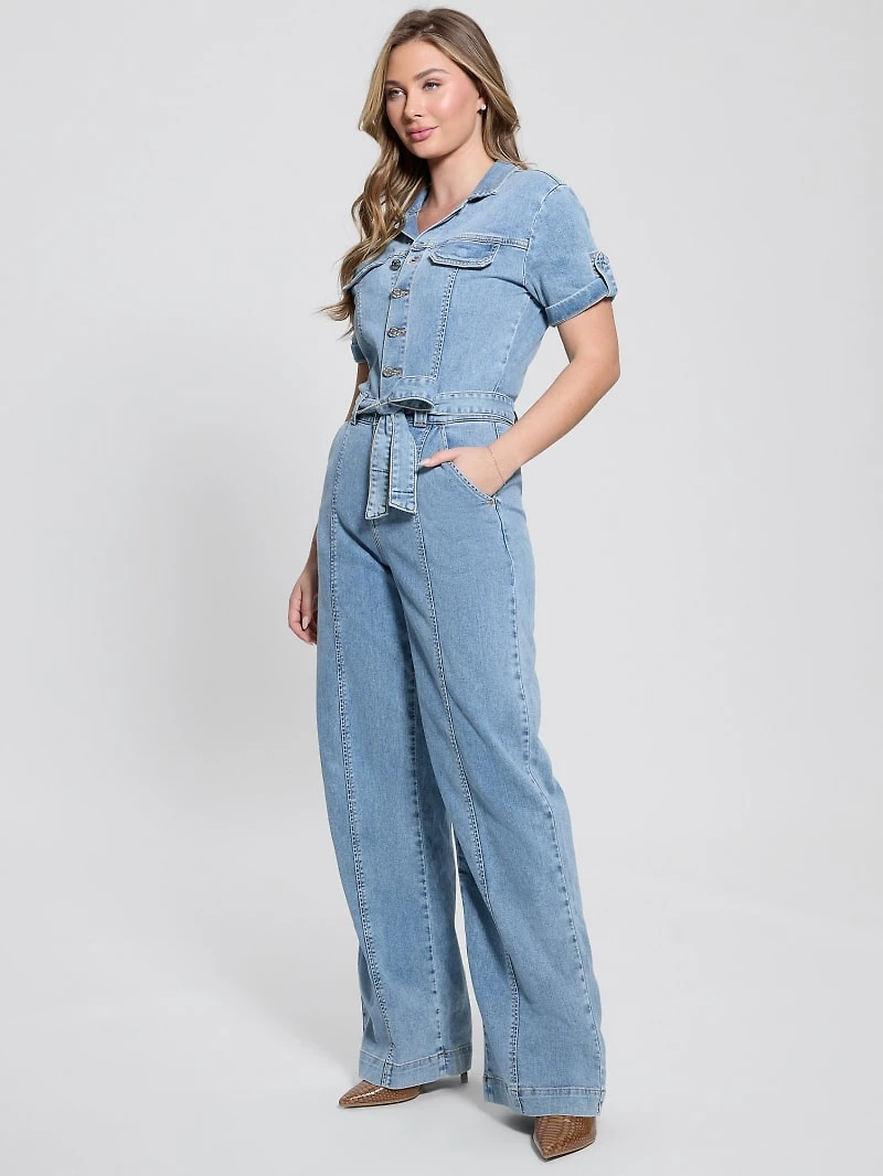 Eco Parker Denim Jumpsuit