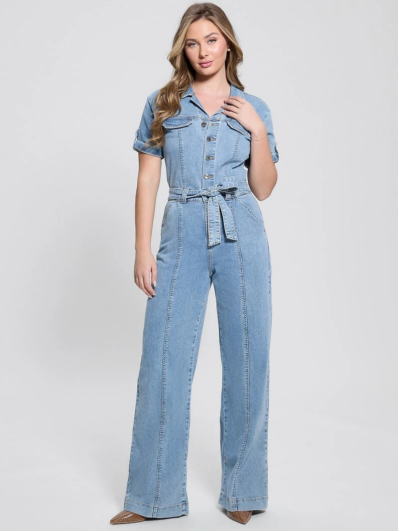 Eco Parker Denim Jumpsuit