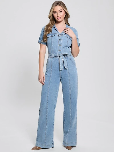 Eco Parker Denim Jumpsuit