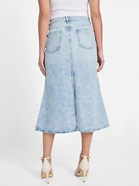 Eco Thaiss Denim Midi Skirt