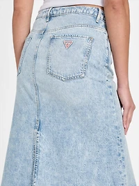 Eco Thaiss Denim Midi Skirt