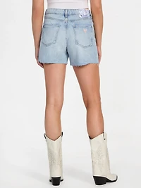 Eco Featherweight Relaxed Midi Denim Shorts