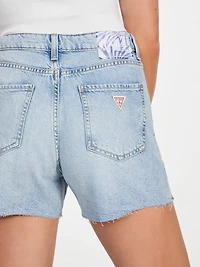 Eco Featherweight Relaxed Midi Denim Shorts
