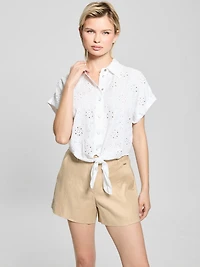 Eco Brigitte Eyelet Shirt