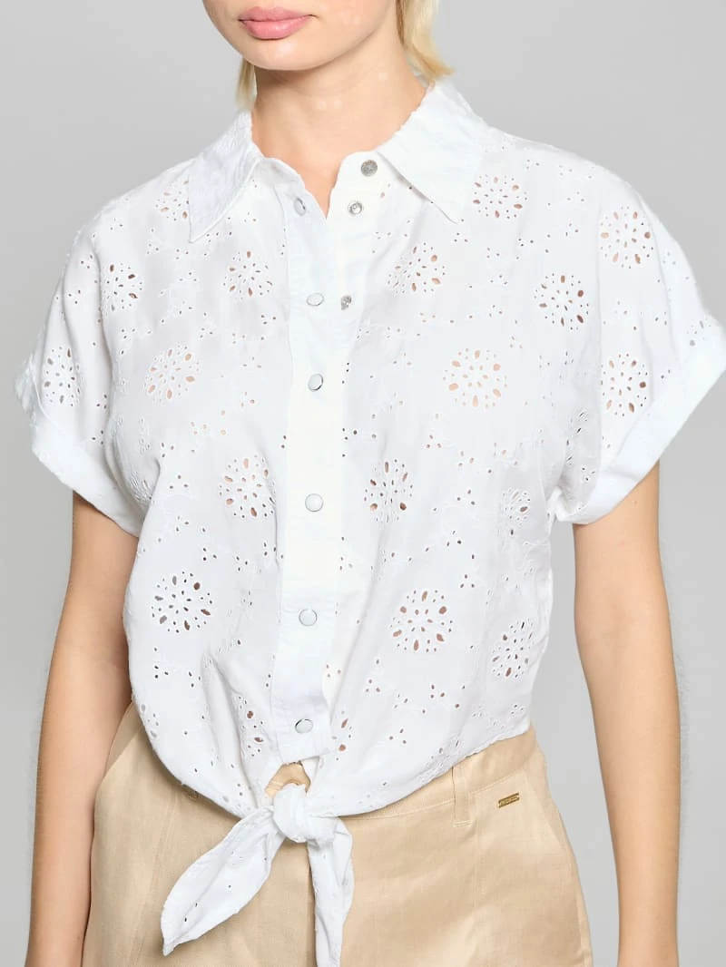 Eco Brigitte Eyelet Shirt